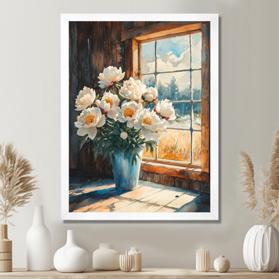 Barner - Floral Canvas Art Print