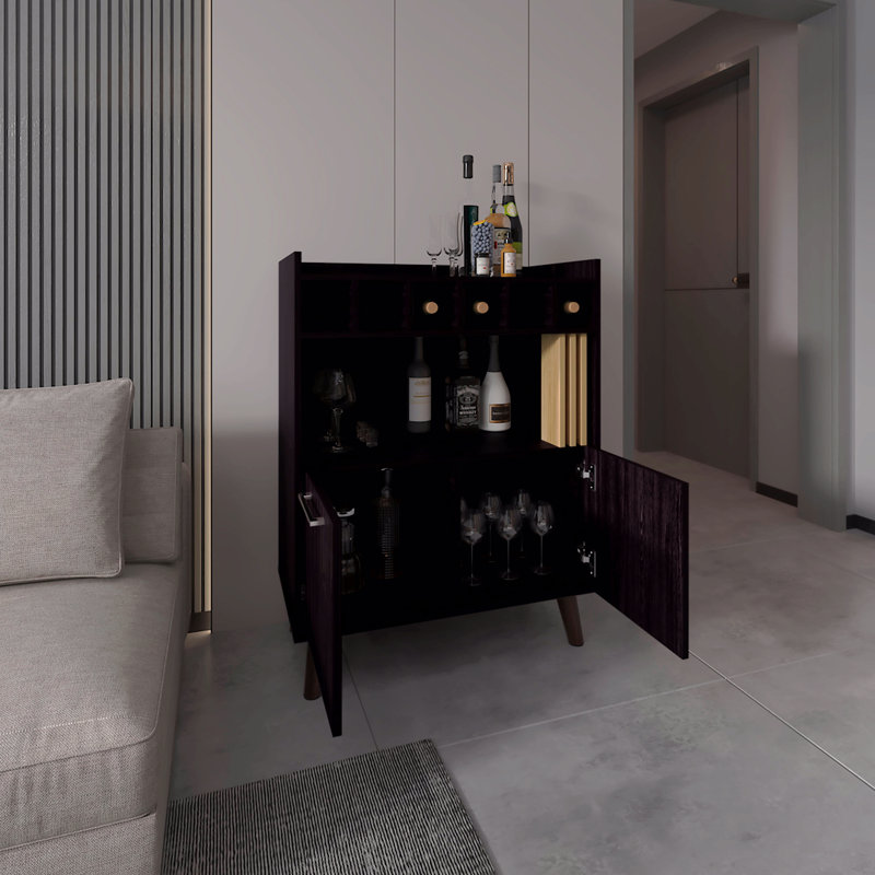 Bar, 2 portes, 1 tablette