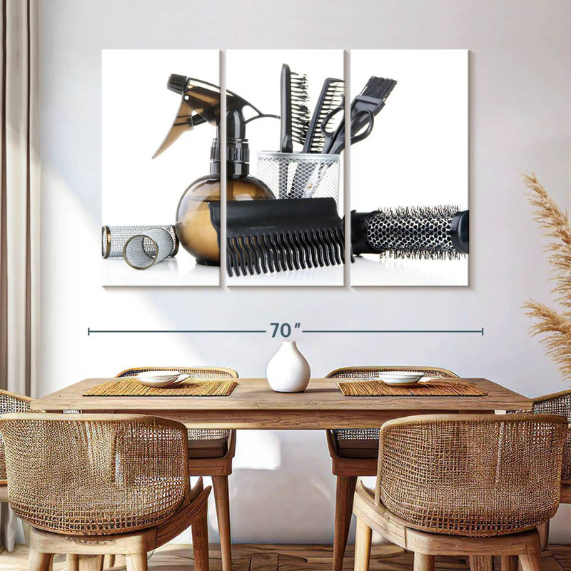 Shuttleworth Salon Styling Tools, 28" H x 45" W