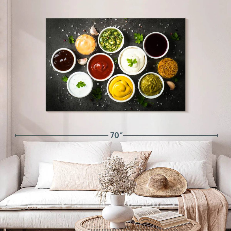 Yarlin Sauce Bowls, 32" H x 48" W