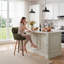 Swivel Yes Bar Stool with Solid Wood Frame-455983324