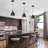 Chloe Lighting Walter Mini Pendant Ceiling Fixture – 7.5" H Industrial 1-Light Oil Rubbed Bronze Round Hanging Light With 7" Width-339828957-339828956