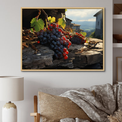 «Scenic Sculptural Vinescape», reproduction d'art sur toile