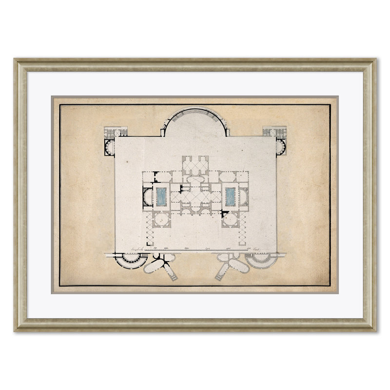 Dioclesian Baths I & II par David Phoenix - Cadre photo, impression sur papier