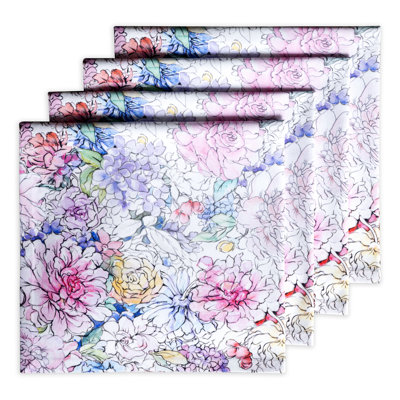 Serviette de table en coton 20 po Love