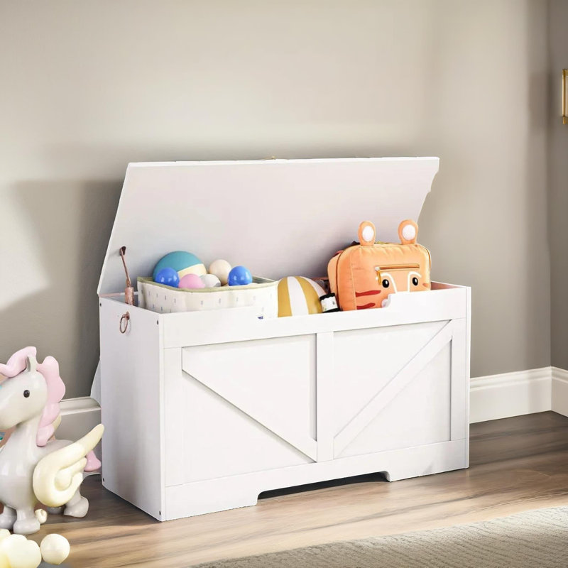 Pensiero Accent Wooden Storage Chest Box