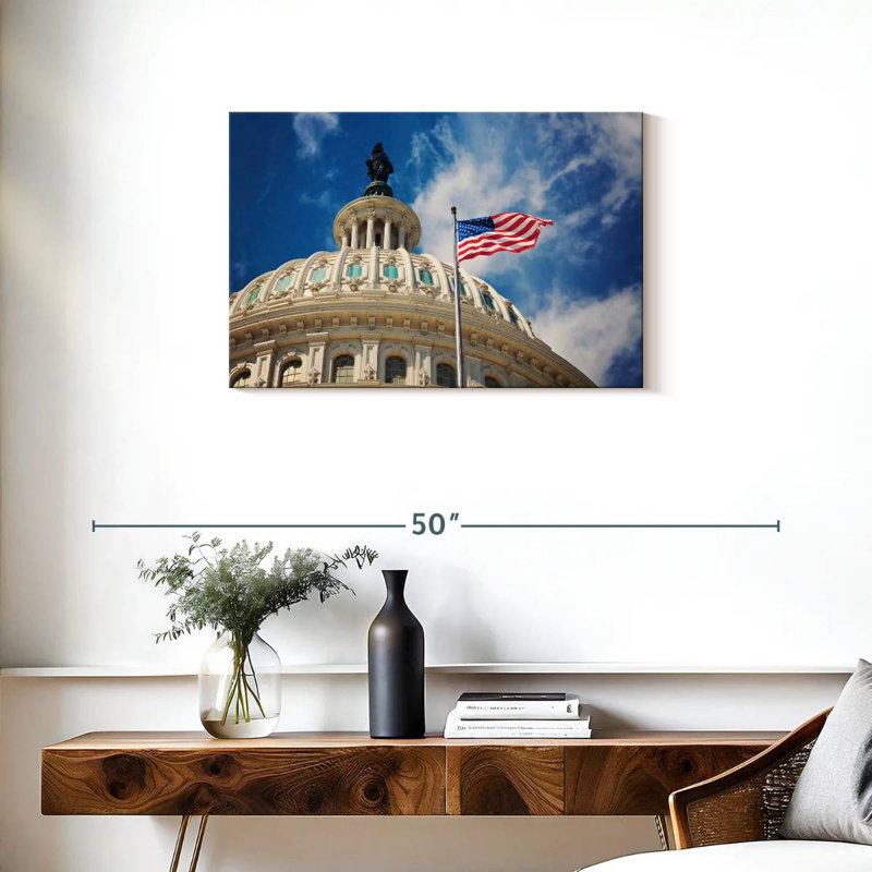 Lilie Washington DC Capitol Dome, H 20 po x l 30 po