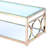 Greenwich Glass Top Coffee Table