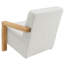 Chaise avec accoudoirs rembourrée Bryant Latte Boucle-1760835178-1760835176
