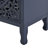 Carved Sideboard with Door and Solid Wood Legs-649563576-662281288