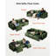 Canapé-lit de détente inclinable électrique en velours de 104 po lux-423047090