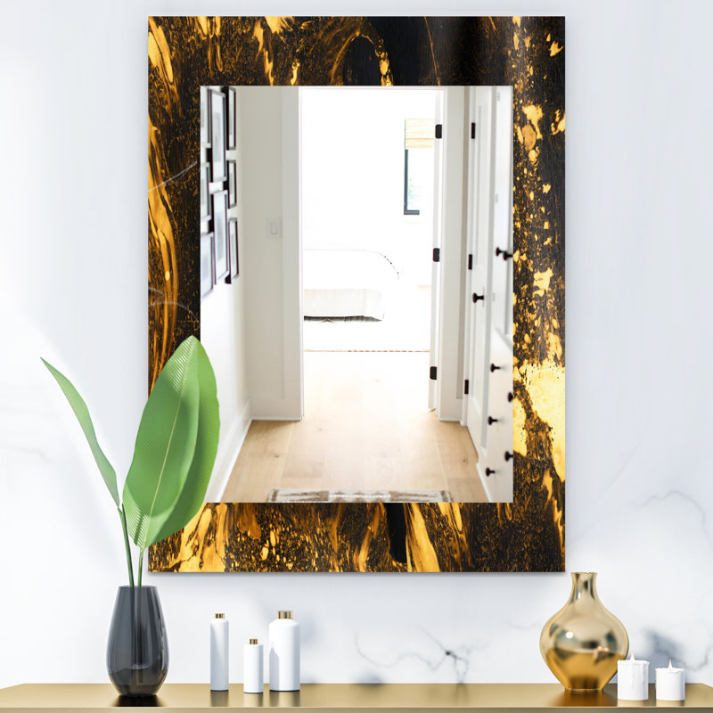 Miroir mural Marram 9 Glam Wall, H 39,4 po x l 29,5 po
