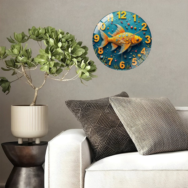 Horloge murale 12 po