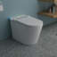 Smart Toilet with Bidet Built in, Auto Open & Close, Elongated Heated seat, Foot Sensor Flush, LED Display, Warm Water Wash, Dryer, Night Light