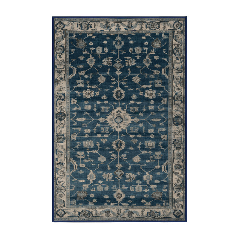 Tapis gris lavable à la machine, Rectangle 4pi x 6 pi