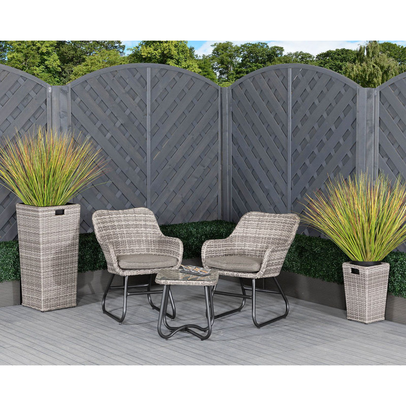 Espinoza 2 Seater Rattan Conversation Set
