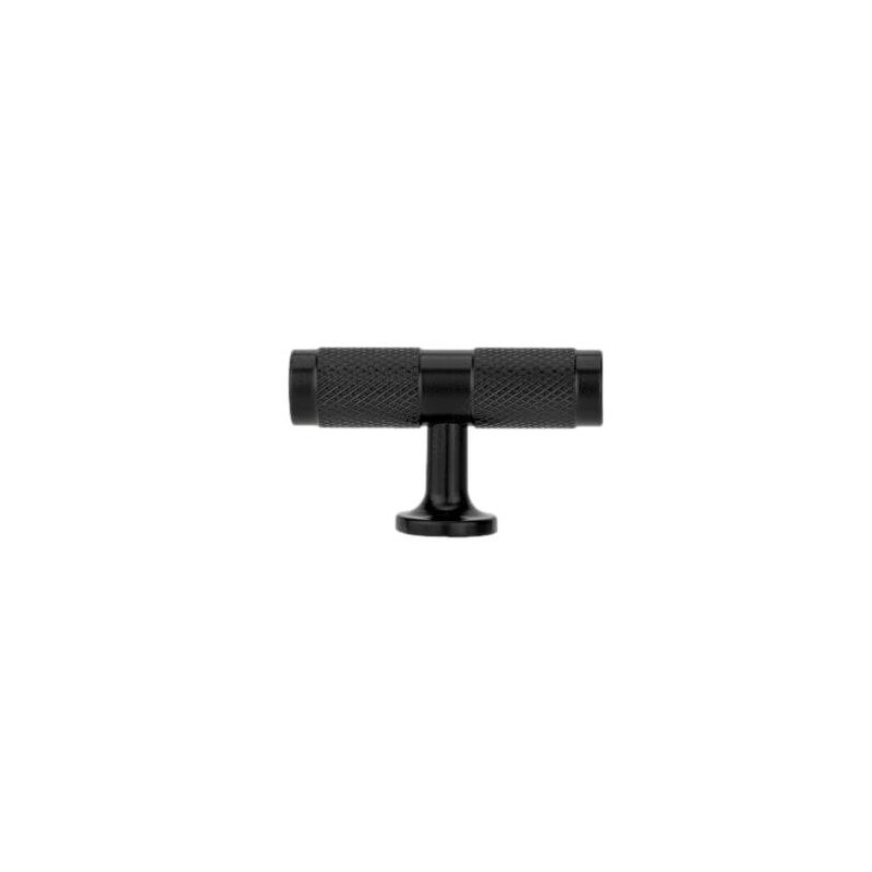 Matte Black "Rivet" T-Bar Knurled T-Knob