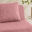 Canapé sans accoudoirs avec coussin Velours côtelé Martha - Rose-230342228-230342224