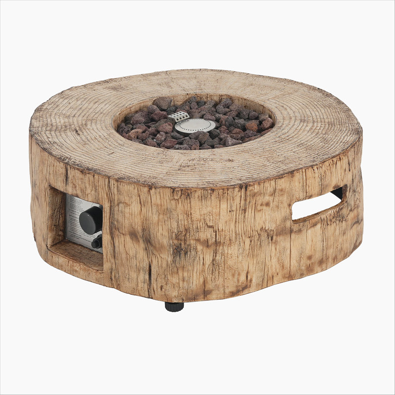Patio Round Shape Fire Pit, 30, 000BTU