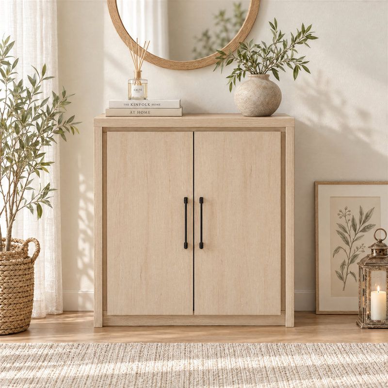 Lentz 86cm Sideboard, Ivory White