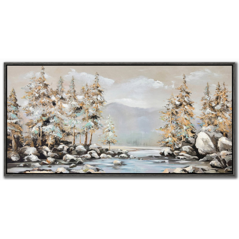 Tranquil Pines Canvas Wall Art