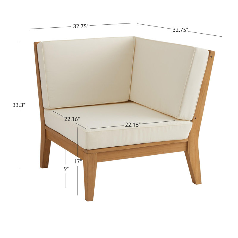 Irma Modular Patio Conversation Set with Cushions