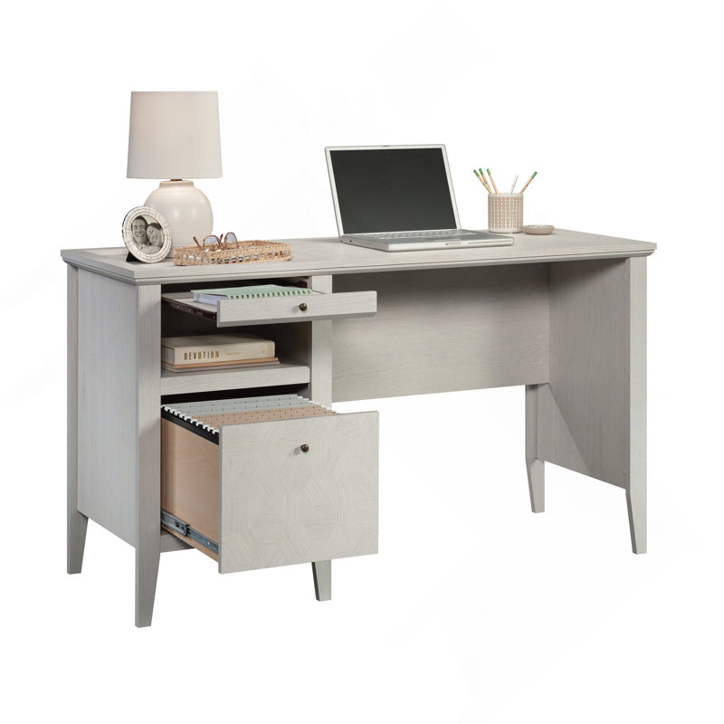 Desk, LIGHT GREY Finish