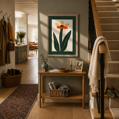 Bloom Mid-Century - Framed Print