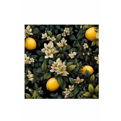 «Food and Kitchen Lemon Dreams», reproduction d'art moderne sans cadre