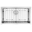 Évier de cuisine encastrable l 32 po x l 19 po avec filtre à panier Prestige