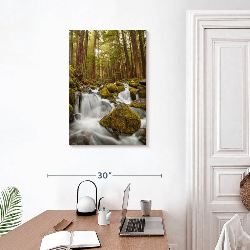 Alvord Forest Stream Boulder, 30" H x 20" W
