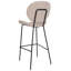 Luana Upholstered Counter Stool with Metal Frame