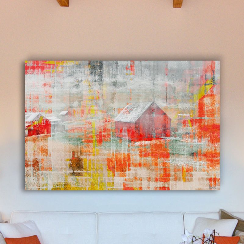Parvez Taj - Wrapped Canvas Painting, 30cm H x 45cm W x 5cm D
