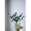 Ensemble de 2 vases décoratifs fabriqués à la main avec motifs abstraits pour un décor intérieur et floral