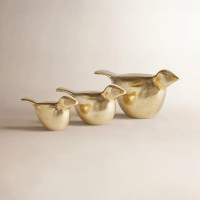 Vergara 3-Piece Bird Sculpture