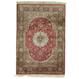 Hand Woven Silk Oriental Area Rug