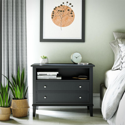 Caseton Wide Nightstand with Drawer