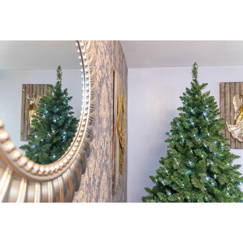6.89' H Lighted Artificial Christmas Tree
