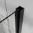 30 X 72 Inch Pivot Bifold Frameless Glass Shower Door - 1/4 Inch (6Mm) Tempered Clear Glass Swing Shower Panel, Black Finish, Reversible Installation | Gift Idea-124319221