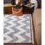 Tapis rectangulaire en polyester tissé à la machine Donovyn-675571682