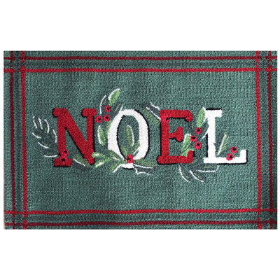 Noel Green Stripes Size 24"X36"