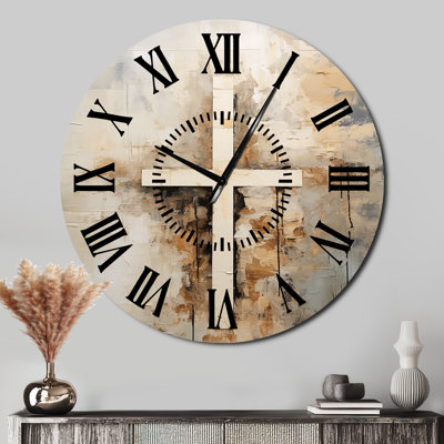 Horloge murale Minimalisme Christianisme