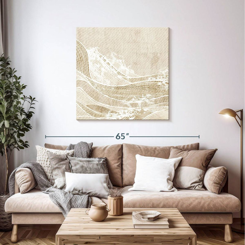 Avery Tidal Waves I, 39" H x 39" W