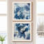 Blue Velveteen - ensemble de 2 reproductions d'art sur toile-1210471729-1210471735