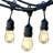 Ambience Pro 7-Light 24 ft. Indoor/Outdoor Plug-In LED 1-Watt S14 2700K Soft White Bulb String Lights