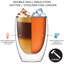 Doyal 350ml Handmade Double Wall Glass Set
