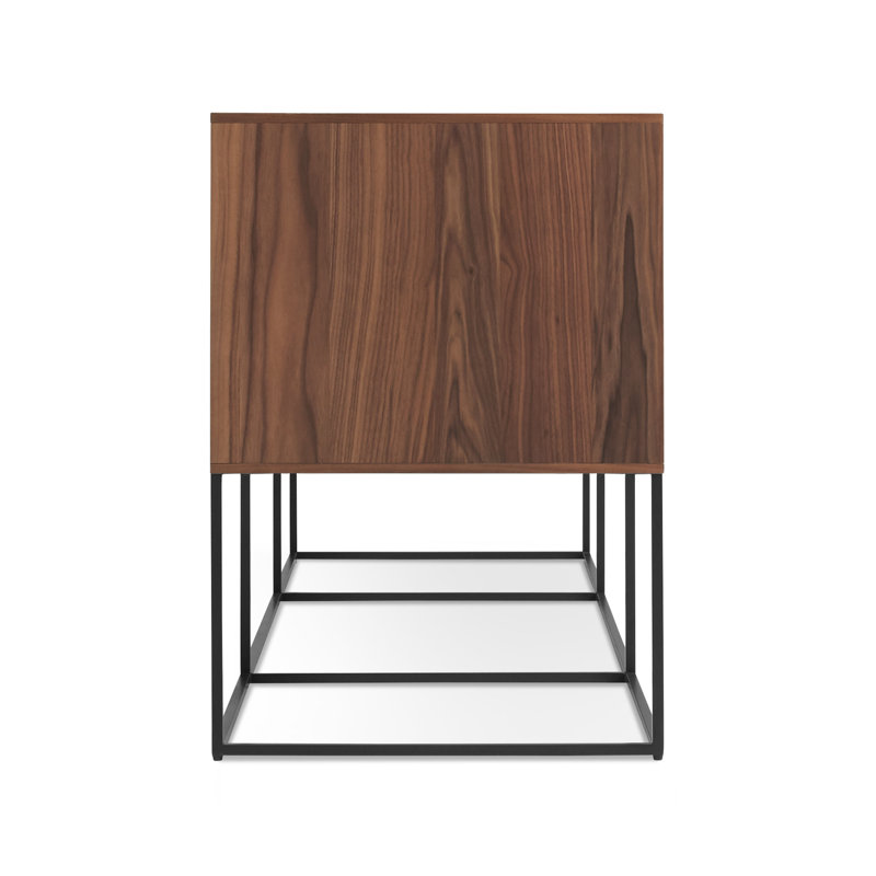 Rule 74'' W Console Table, Walnut