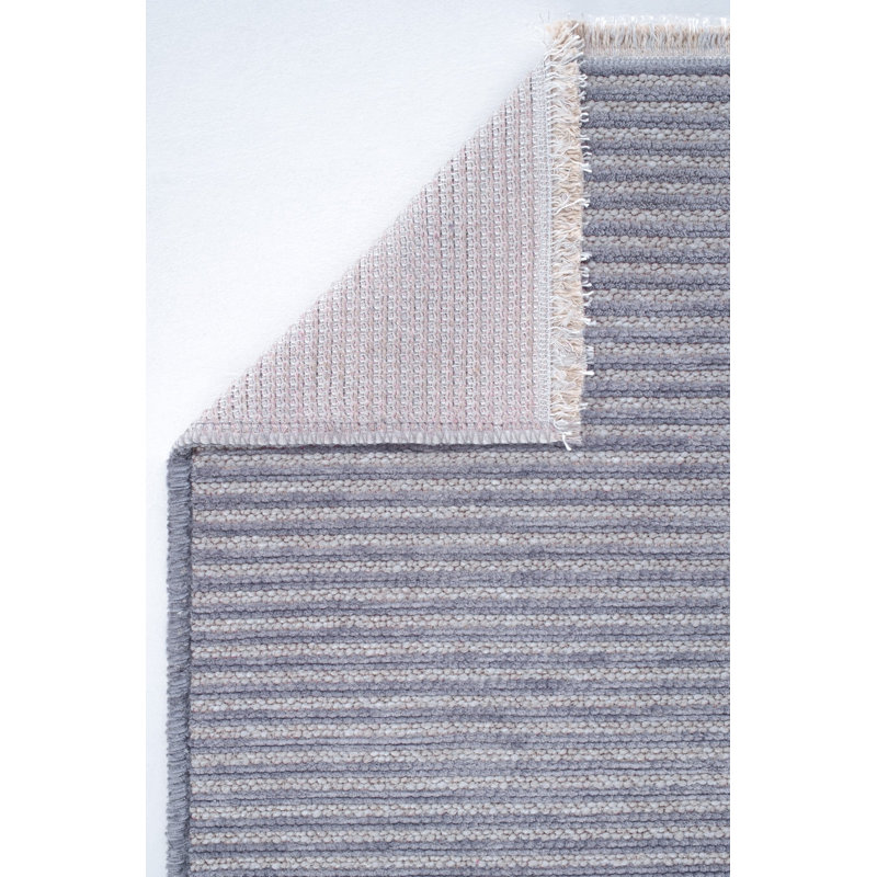 Rashena Striped Machine Made Indoor / Outdoor Area Rug, Runner 3'11" x 9'10"