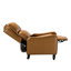 Fauteuil inclinable manuel en cuir véritable 29,5 po Amee-937709902