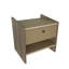 Berlin 1 Drawer Bedside Table-1178951096